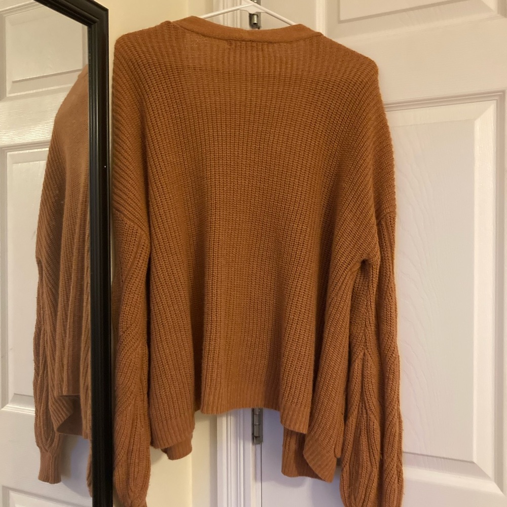 Rust Orange/Brown Cardigan